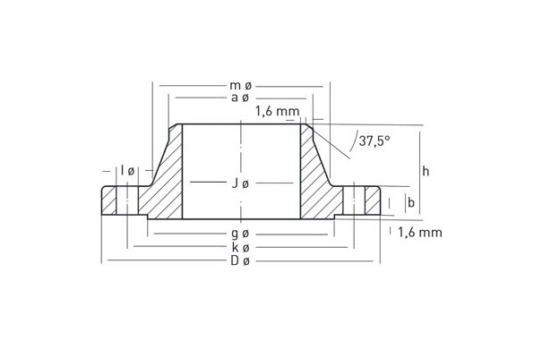 Flange Welding Neck 150 Lb