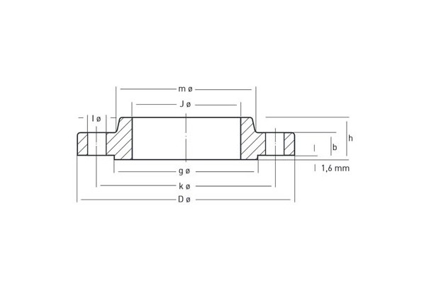 Flange Slip-On 150 Lb