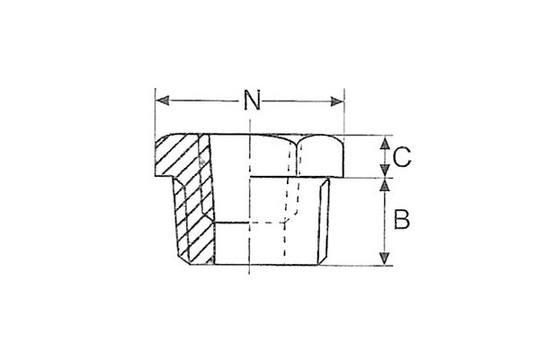 Porca redução M/F NPT