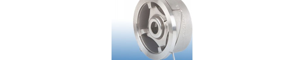 Válvulas de retenção em aço inox