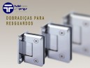 Dobradiças para Vidro